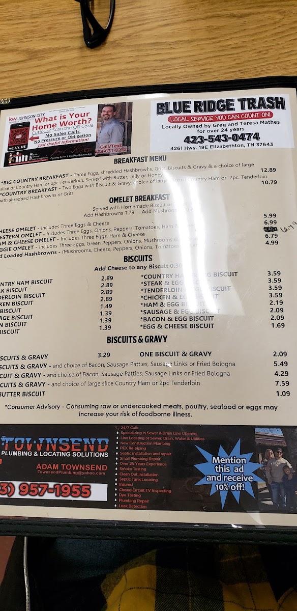 Wayne & Nancy Family Restaurant Menu - Image 5